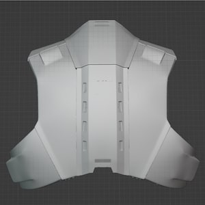 Free Express Shipping 3D Printed Helldivers B-01 Tactical Armor Set Replica for Cosplay and Collectibles image 3