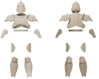 Free Express Shipping! 3D Printed Helldivers  Hero of the Federation Armor Set  Replica for Cosplay and Collectibles