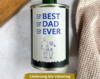 Knoblauchöl "Best Dad Ever", Vatertag Geschenk für Papa, Grillgeschenk, Vater Geschenk zum Grillen, für Fleisch