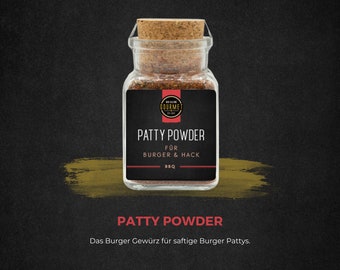Patty Powder / Gewürzzubereitung / Grillen