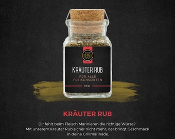 Kräuter Rub / Gewürzzubereitung / Grillen