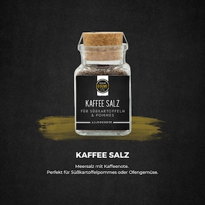 Kaffee Salz / Gewürzsalz / Pommes Salz