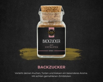 Backzucker / Gewürzzucker / Kuchen, Backen