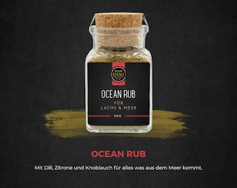 Ocean Rub  / Gewürzzubereitung / Meeresfrüchte