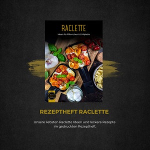 Raclette recipe booklet