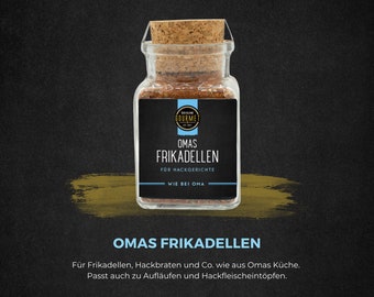 Omas Frikadellen / Gewürzzubereitung