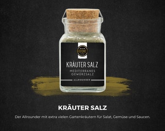 Kräuter Salz / Gewürzsalz / Geschenk Mutter