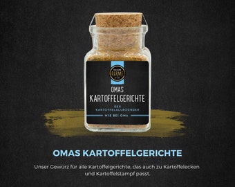 Omas Kartoffelgerichte / Gewürzzubereitung