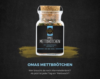 Omas Mettbrötchen / Gewürzzubereitung