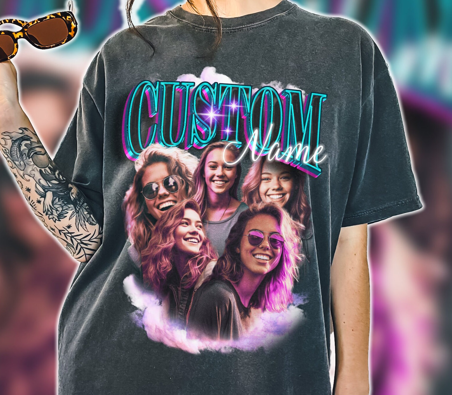 90s RAW FUSION Tシャツ RAP TEES