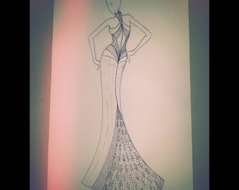 Original fashion illustration