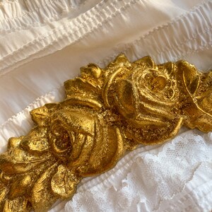 Italian Florentine Ribbon Bow Wall Hanging Wood Gold Baroque Rococo ...