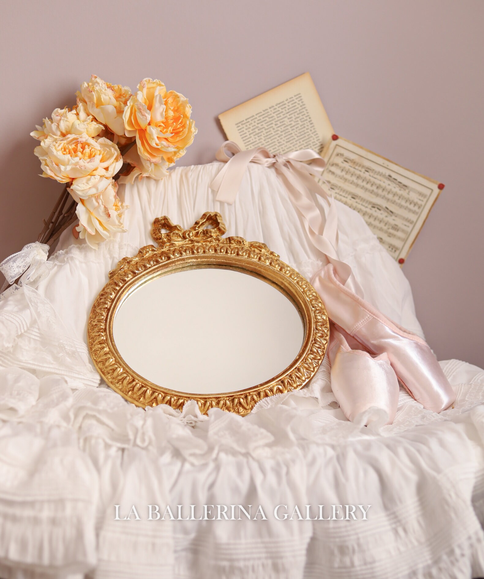 Italian Florentine Frame Mirror Wood Gold Baroque Rococo Relief ...