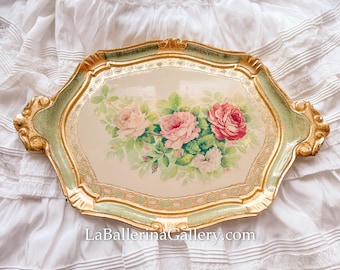 Vintage Scandia Guld 24K Gold-plated Serving Tray – Original Box