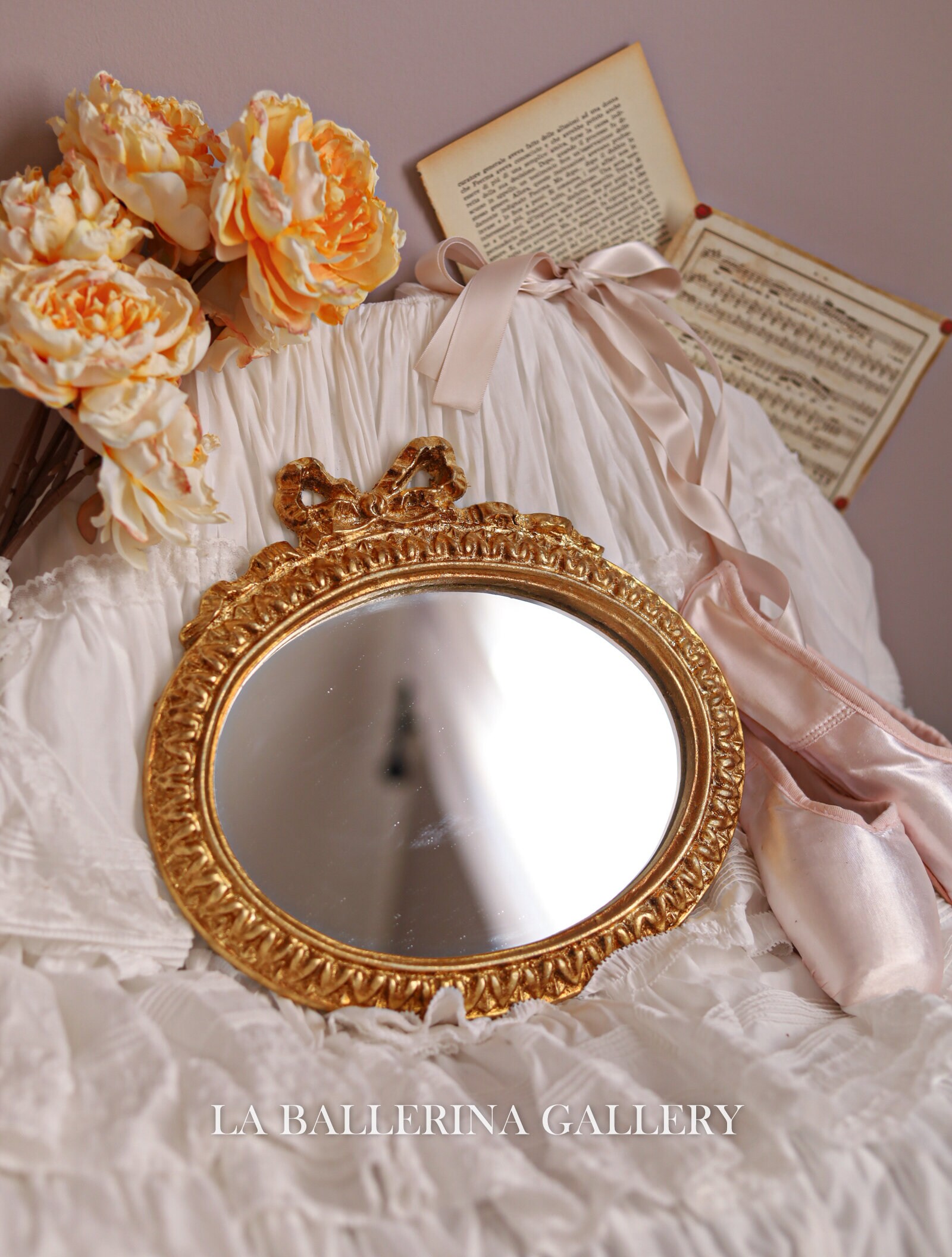 Italian Florentine Frame Mirror Wood Gold Baroque Rococo Relief ...