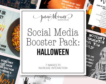 Social Media Boosters Pack: Halloween