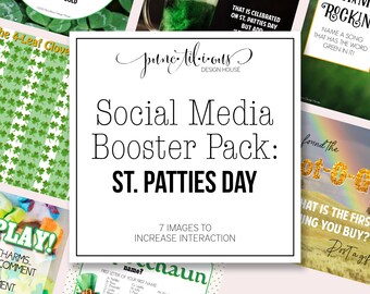 Social Media Boosters Pack: St Patties