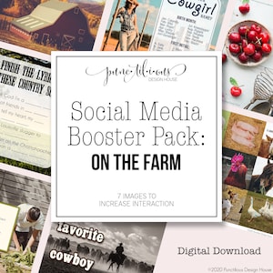 Social Media Boosters Pack: On the Farm