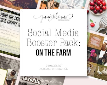 Social Media Boosters Pack: On the Farm