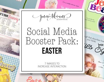 Social Media Boosters Pack: Easter