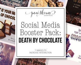 Social Media Boosters Pack: Death By Chocolate