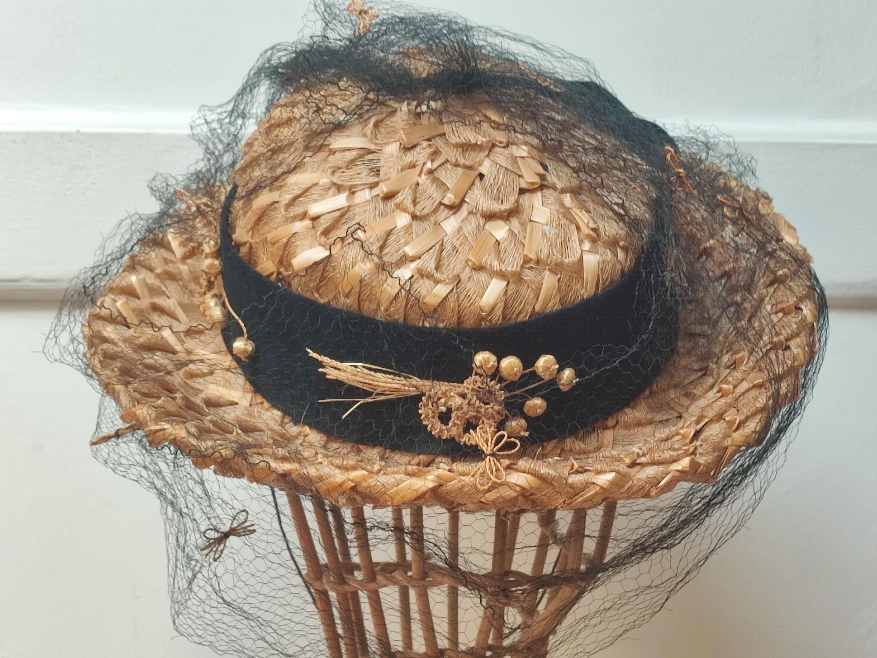 1930s boater hat - Etsy 日本
