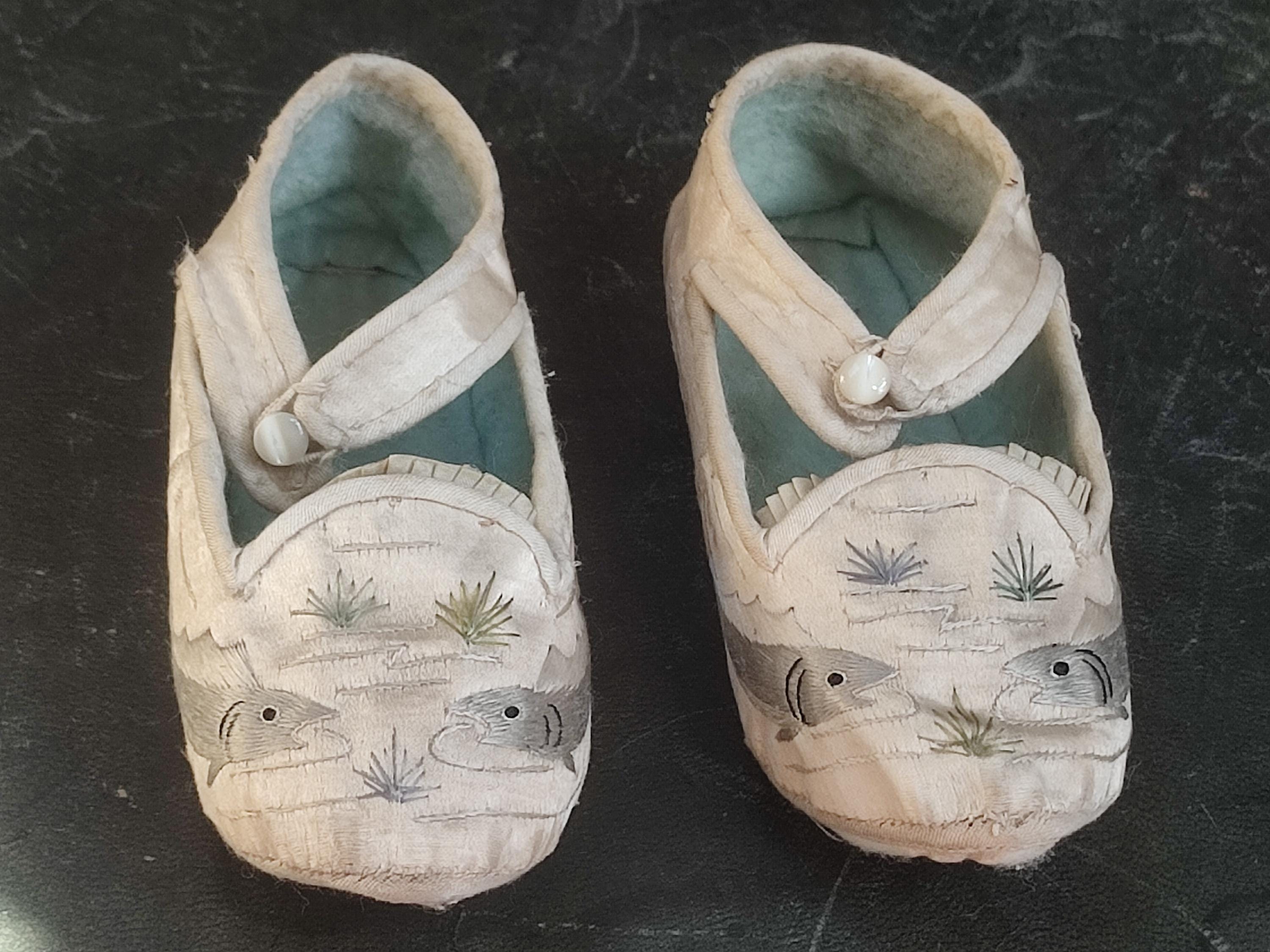 Antique Chinese Baby Shoes - Etsy
