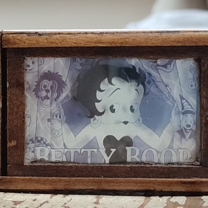 RARE 30&#39;s, Bett Boop small novelty trinket, Cara y Cajetas, Spain