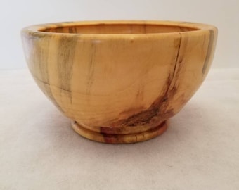 Box Elder Handcrafted Wood Bowl