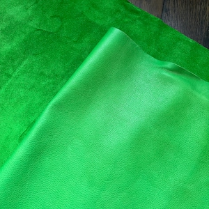 Bulk Mint Green Upcycled Naked Leather (SPEDIZIONE GRATUITA)