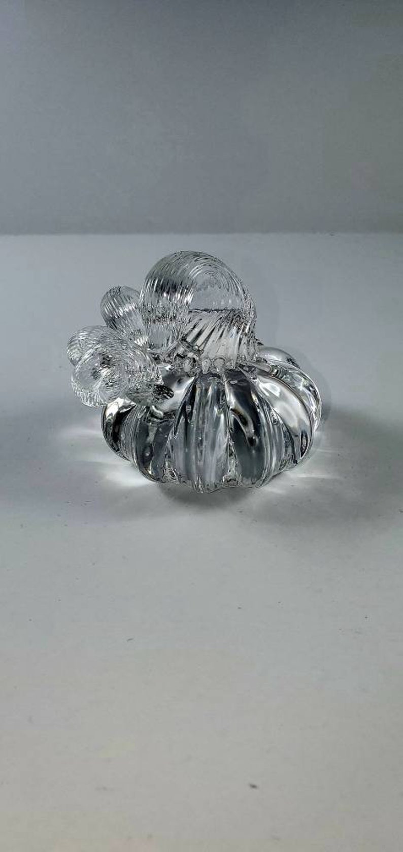 Small Clear Glass Pumpkins - Etsy
