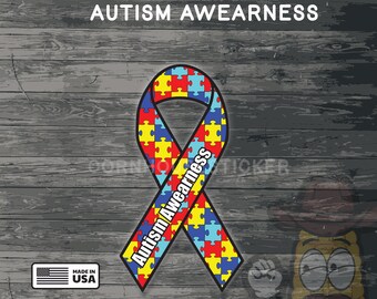Autism awareness ribbon