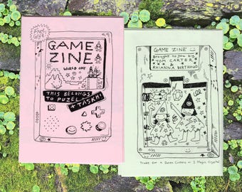 GAMEZINE • Mini Zine piena di giochi!