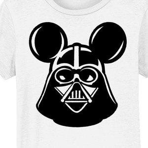 DisneyBound StarWarsBound Darth Vader Mickey Ears t-shirt - Adults and Kids