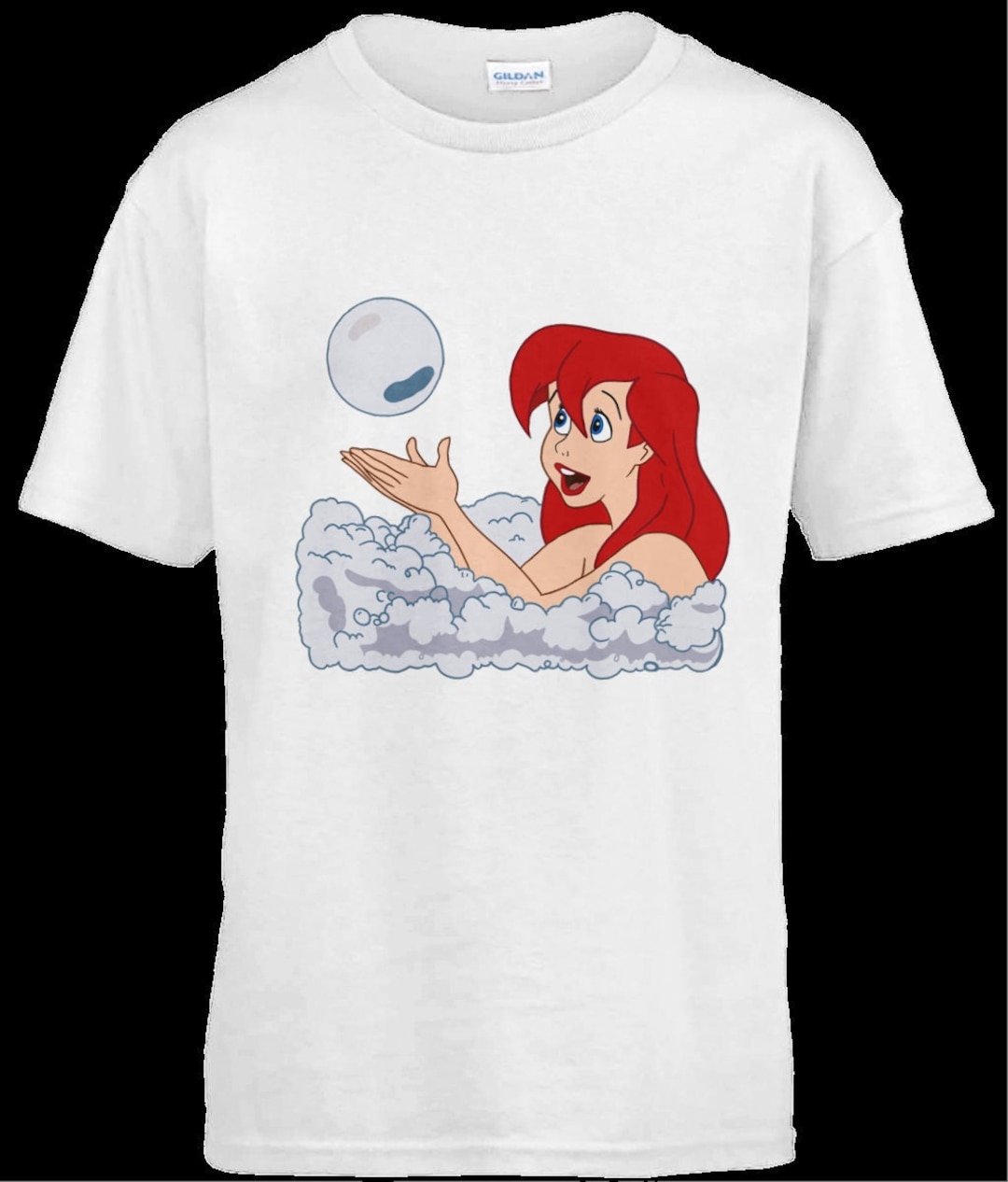 Disneybound Little Mermaid Ariel Bubble Bath T-shirt - Adults and Kids -  Etsy