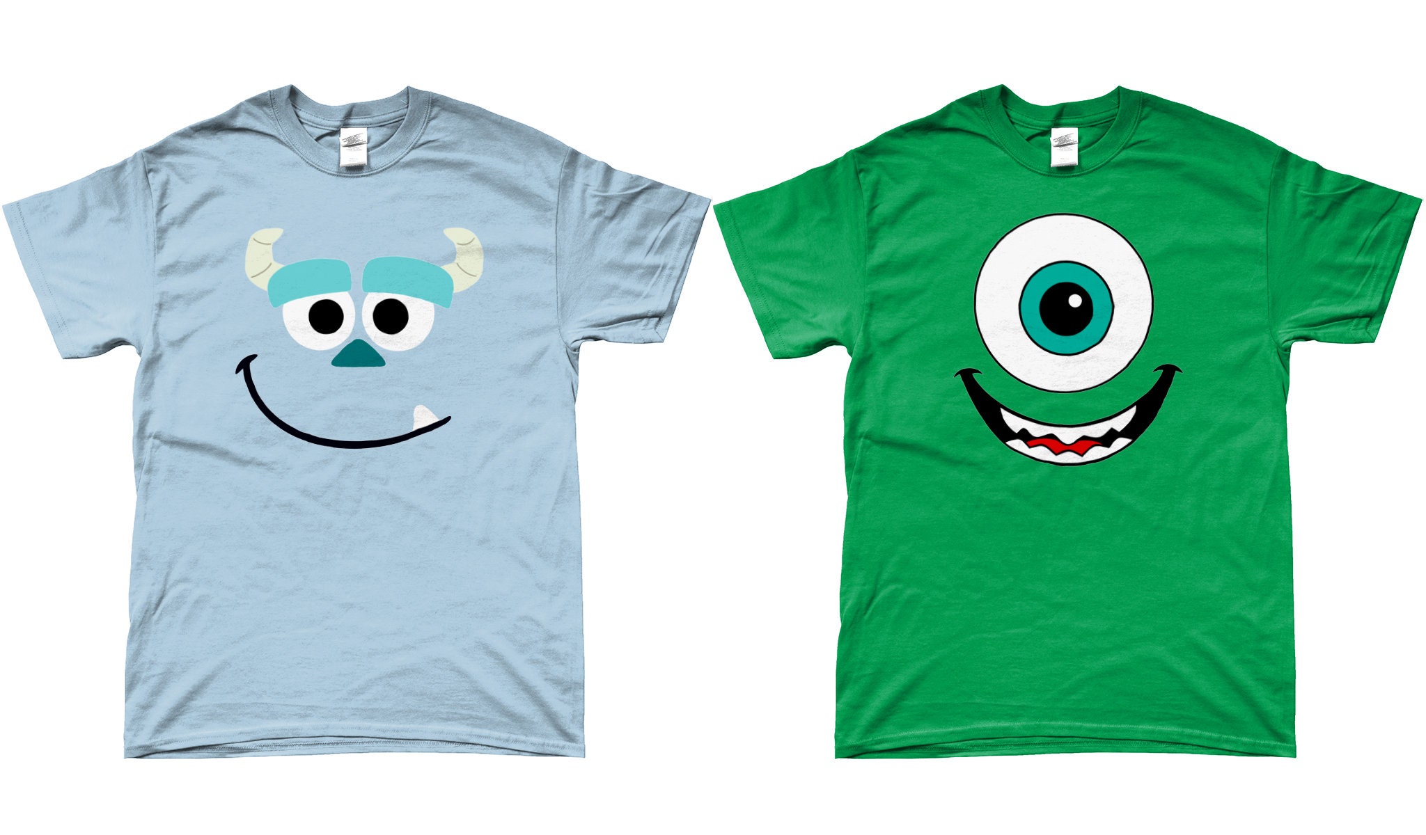 Disneybound Mike and Sully From Monsters Inc T-shirt Adults - Etsy