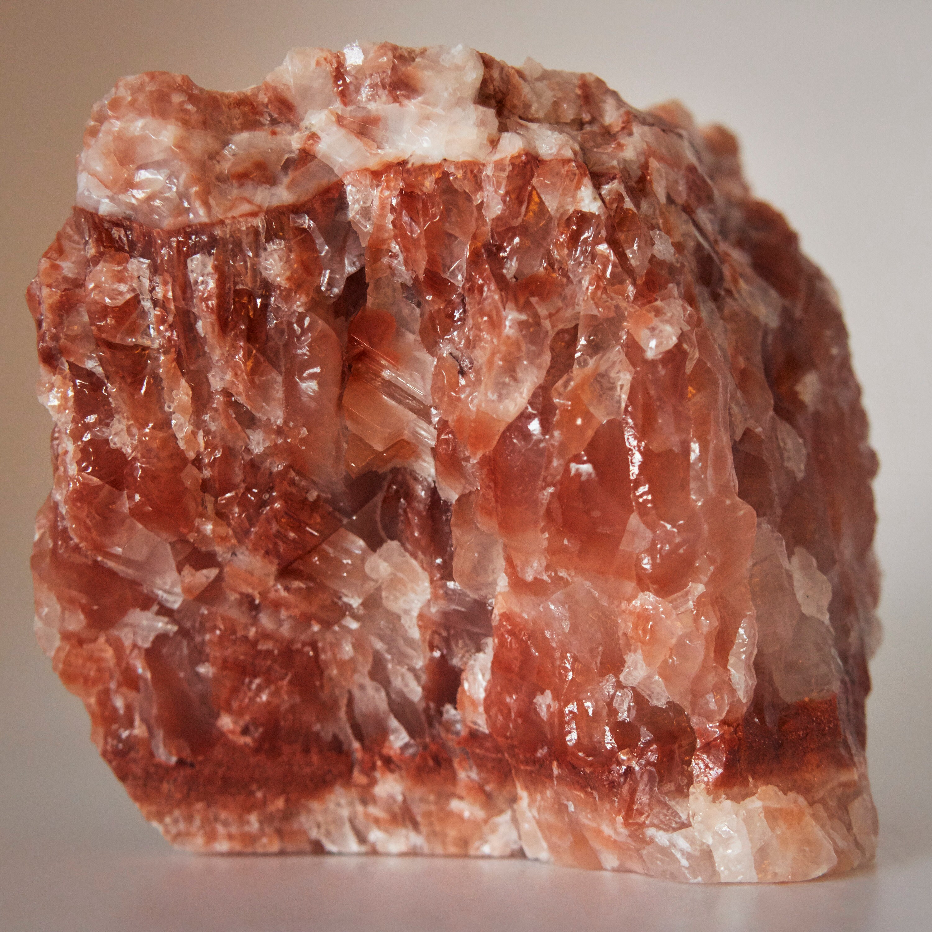 Red Calcite Crystal Etsy