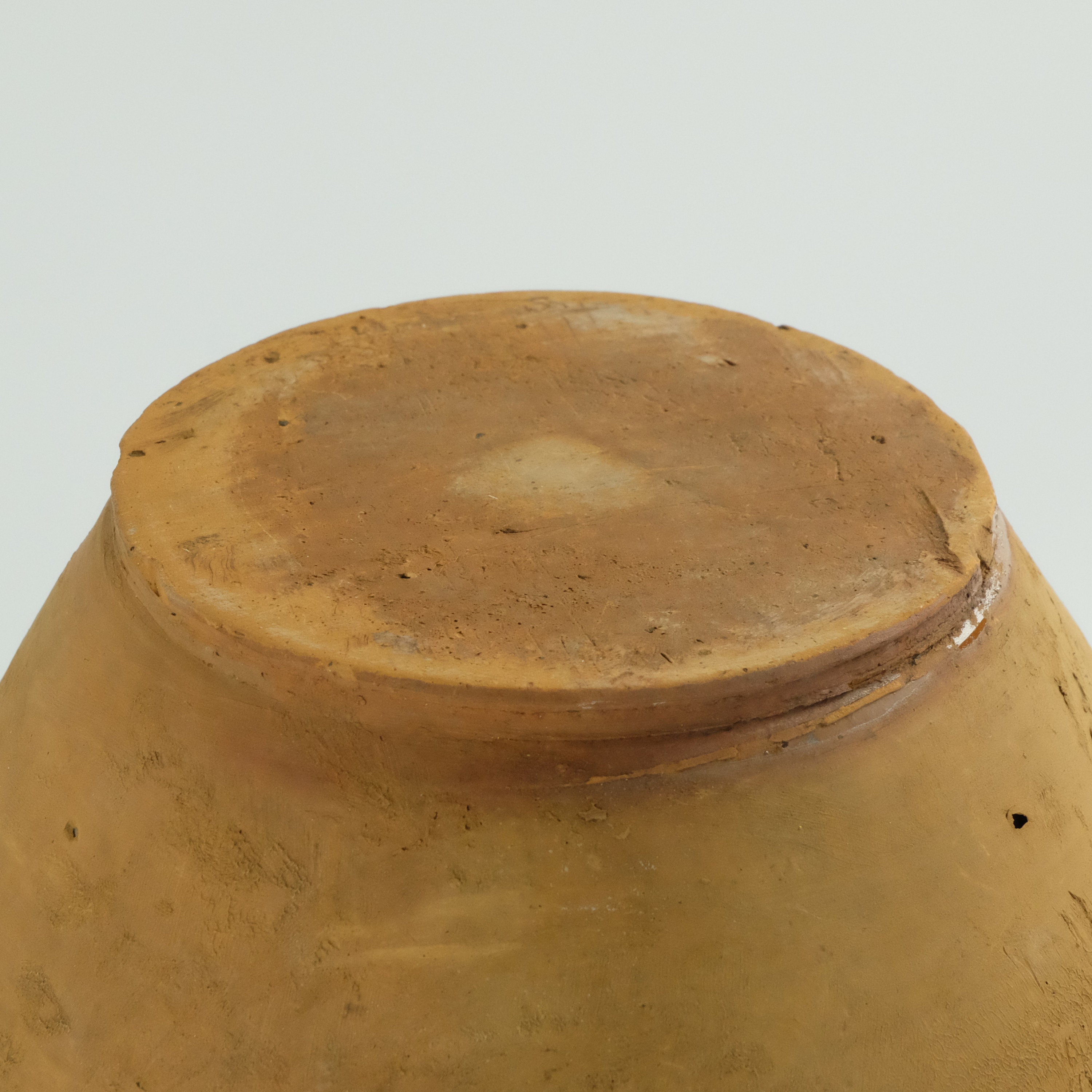 Extra Large Clay Pot Antique Pottery Planter Primitive Etsy