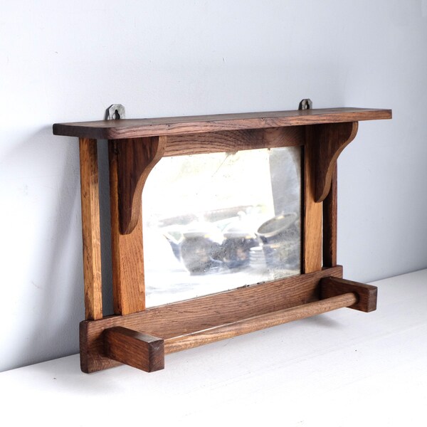 Bathroom Mirror With Shelf - Etsy