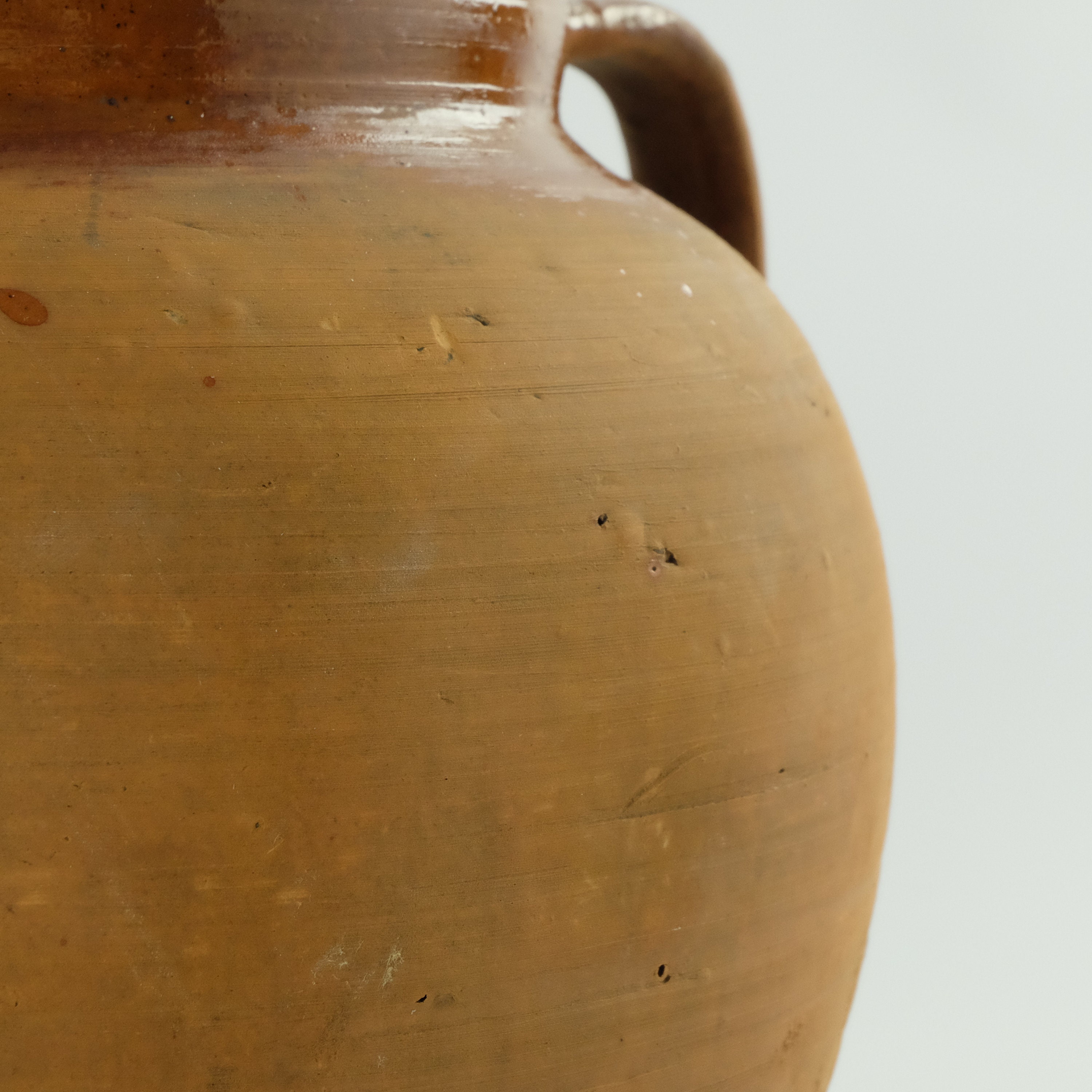 Extra Large Clay Pot Antique Pottery Planter Primitive Etsy