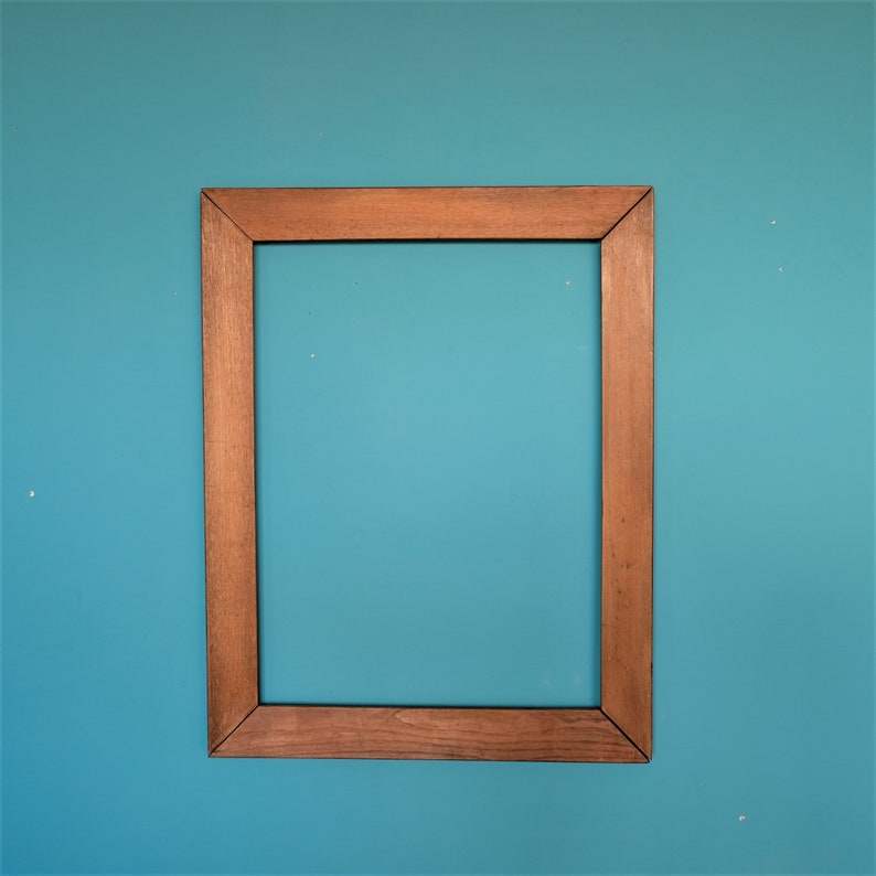 Set 4 Rustic Wooden Picture Frames Handmade Primitive Natural Etsy