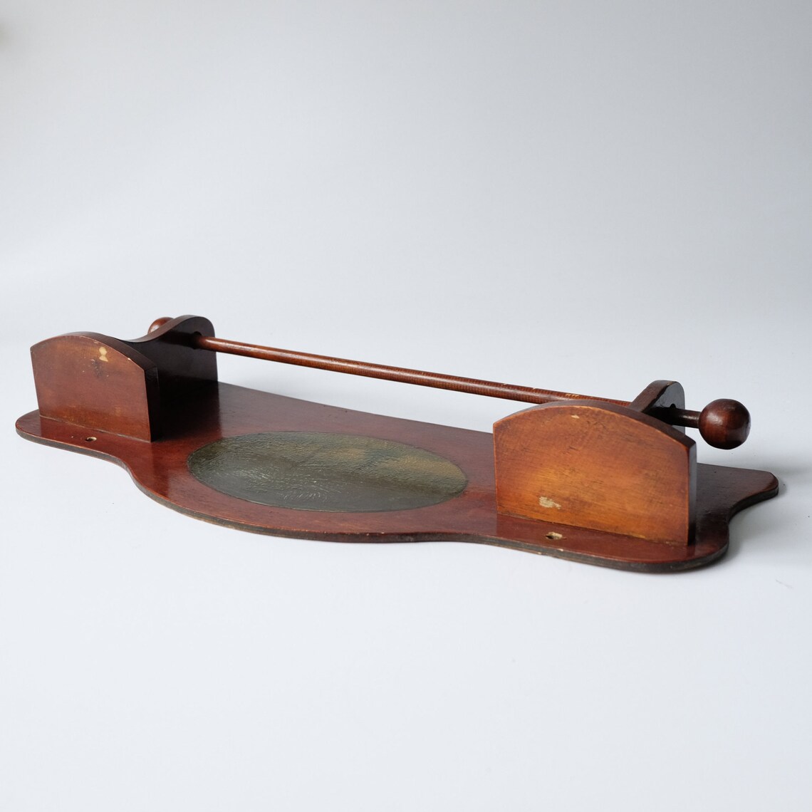 Unique Vintage Wooden Towel Rail Antique Handmade Wood Shelf Etsy