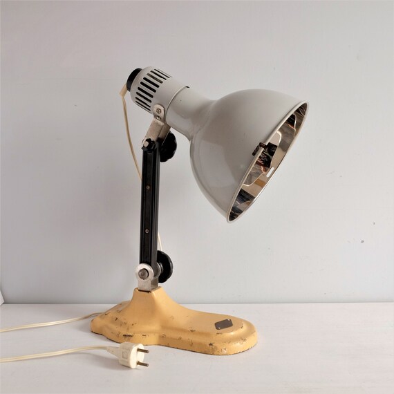 Lampada da scrivania vintage, lampada per terapia della luce