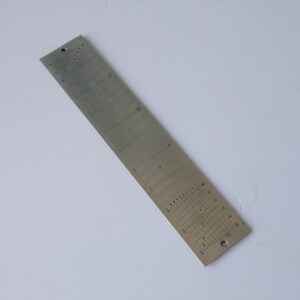 Vintage Brass Scale Ruler Surveying Tools Engineering - Etsy