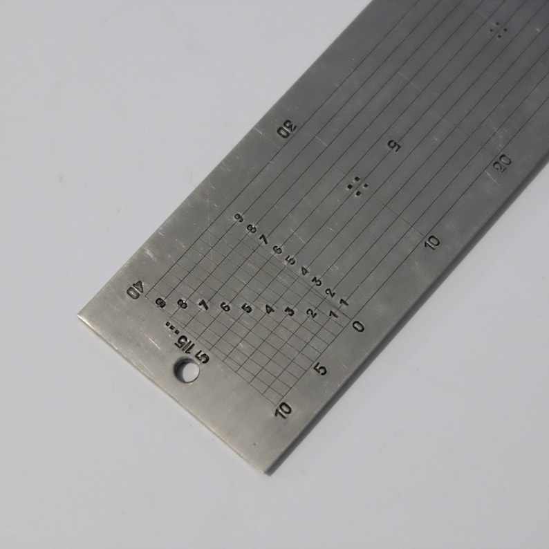 Vintage Brass Scale Ruler Surveying Tools Engineering - Etsy