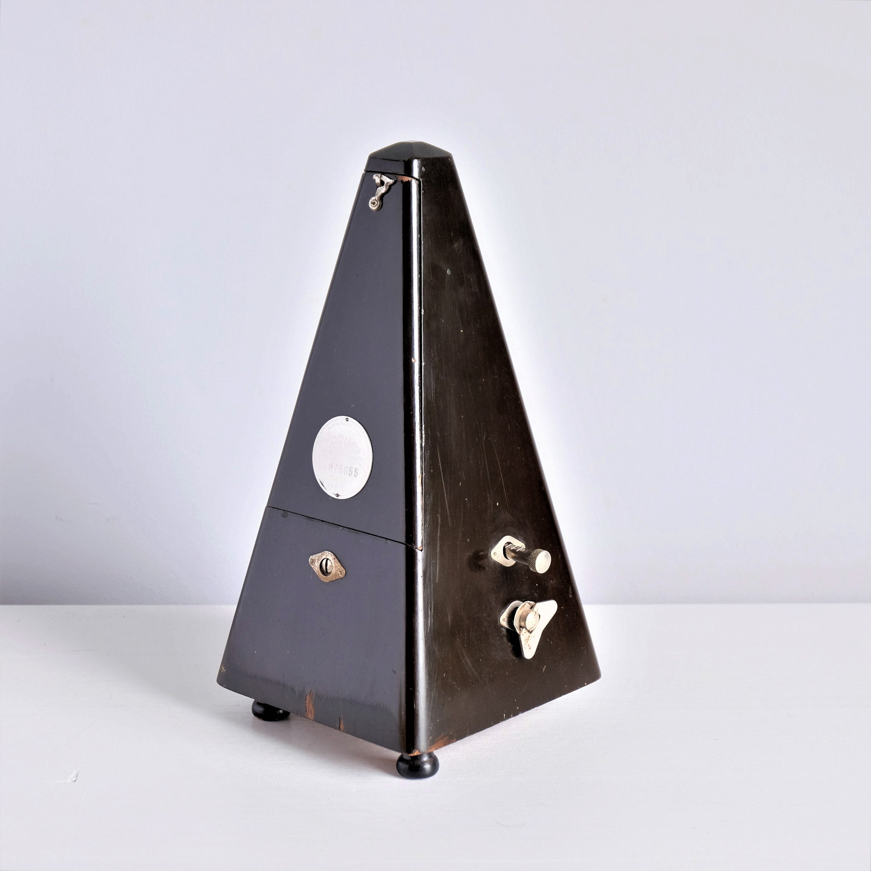 ベルチャイム付き木製メトロノーム PRIM チェコスロバキア 1960年代