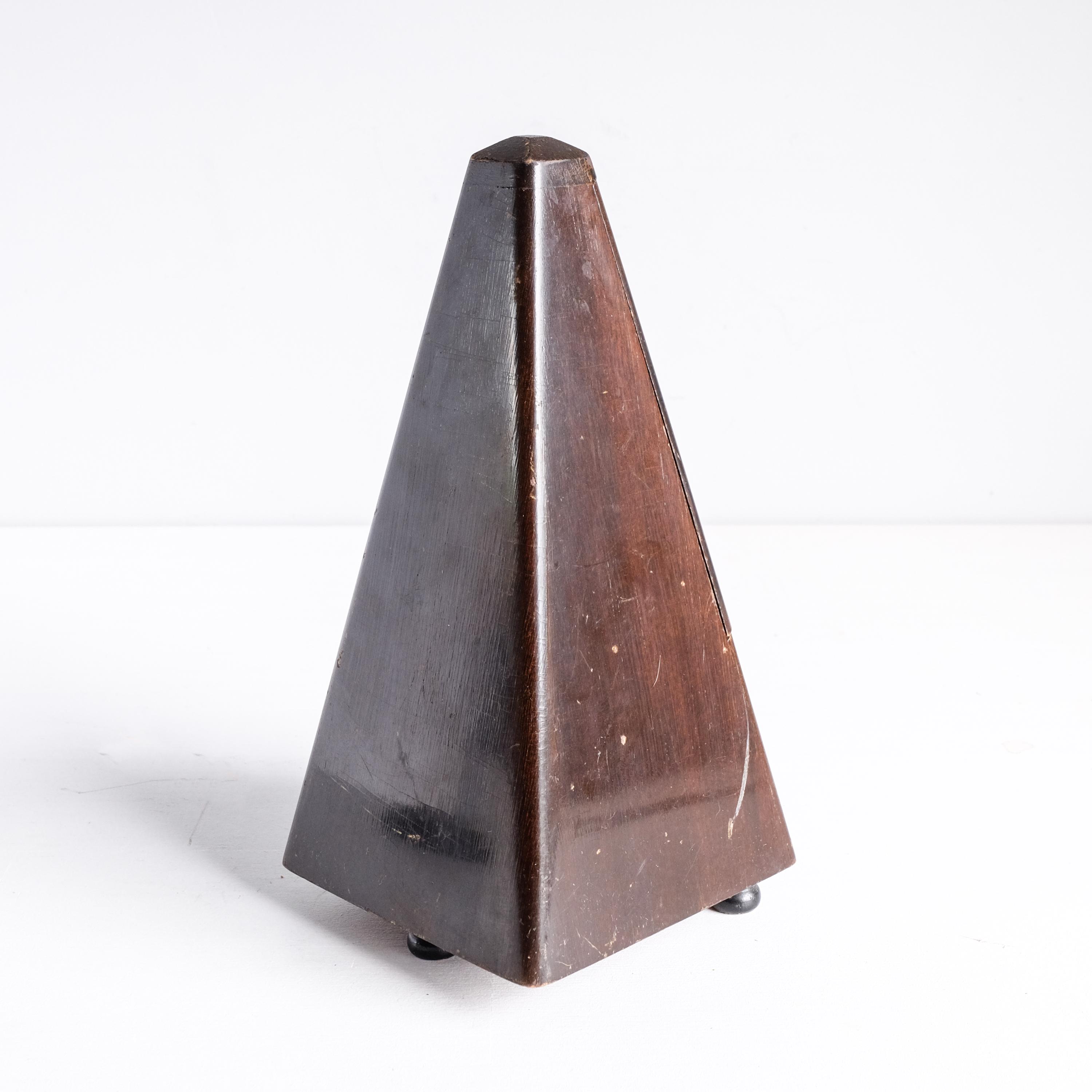 ベルチャイム付き木製メトロノーム PRIM チェコスロバキア 1960年代