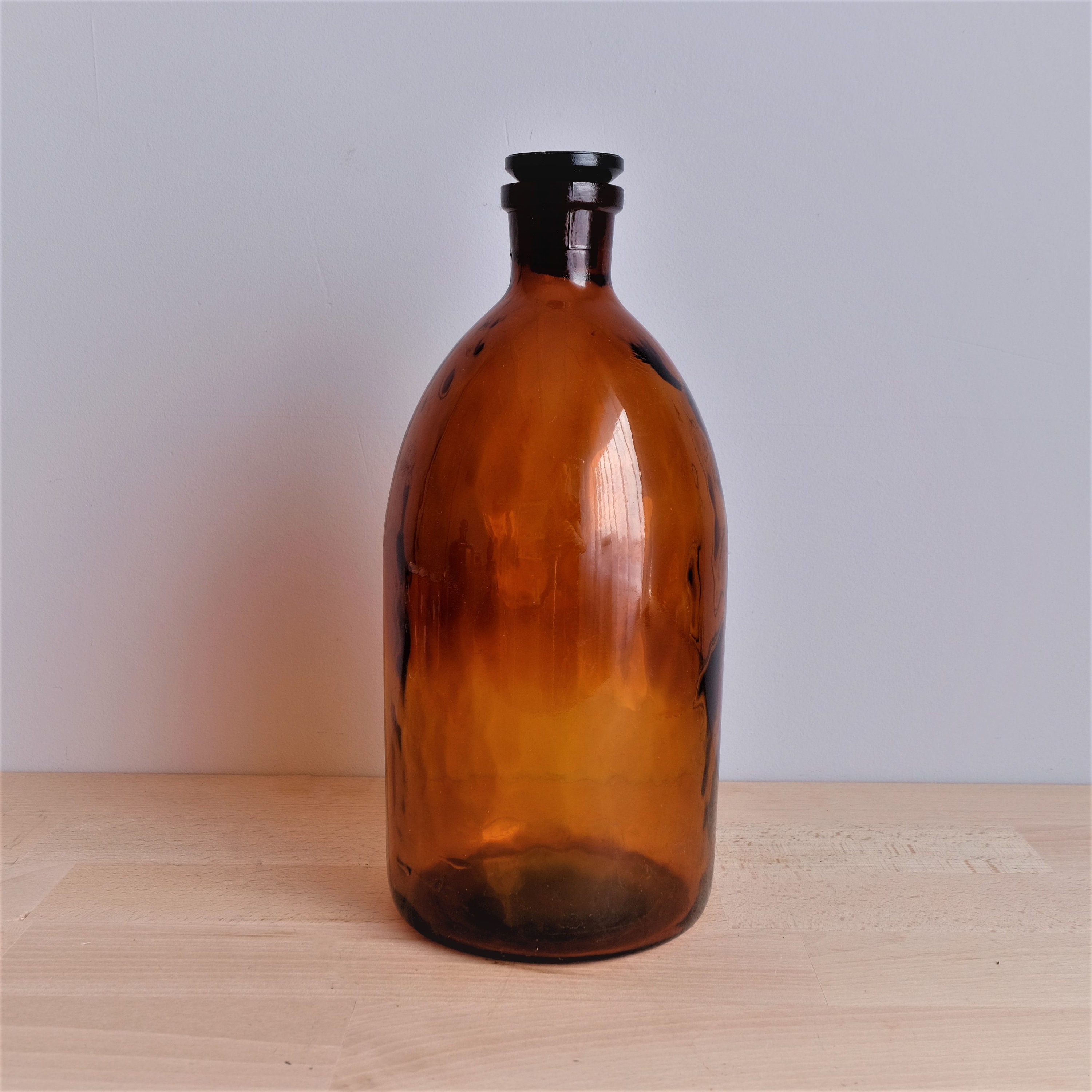 3L Vintage Large Apothecary Jar Vintage Brown Apothecary Etsy UK