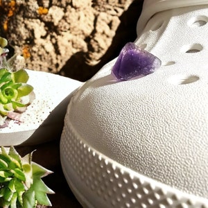 amethyst crocs
