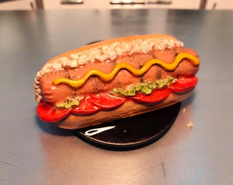 Hotdog Pillow | Funny Food Plush Cushion | Hot Dog - Etsy
